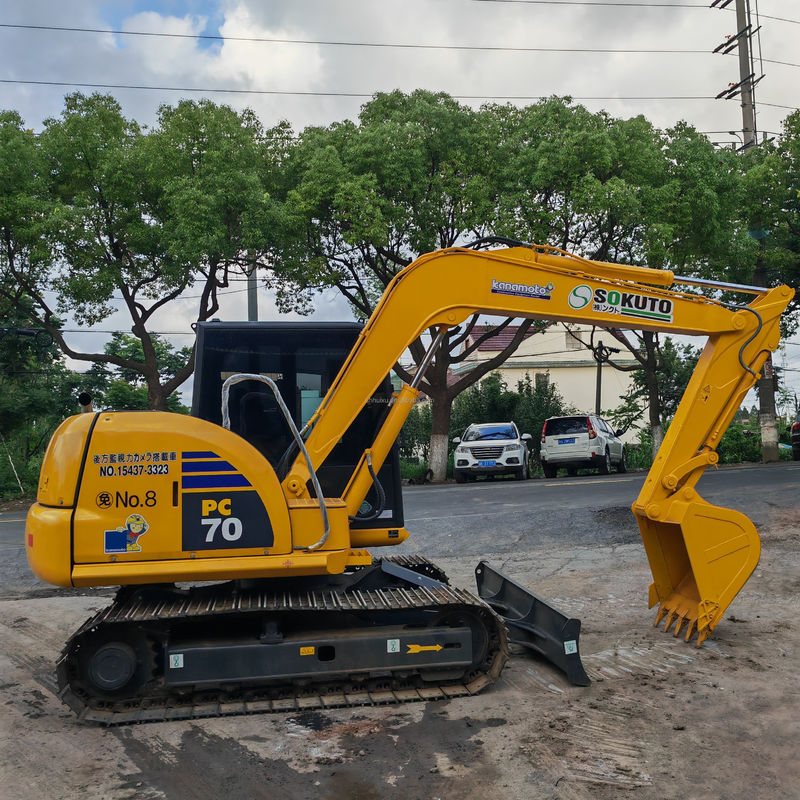 7 Tonnen Originalfarbe Gebraucht Komatsu Bagger Komatsu Pc70 7000KG