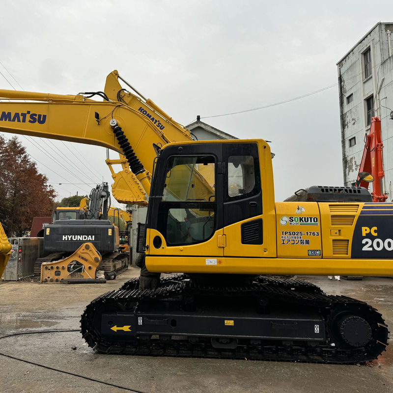 20 Tonnen Originalfarbe Gebraucht Komatsu Bagger Pc200 Baugraber