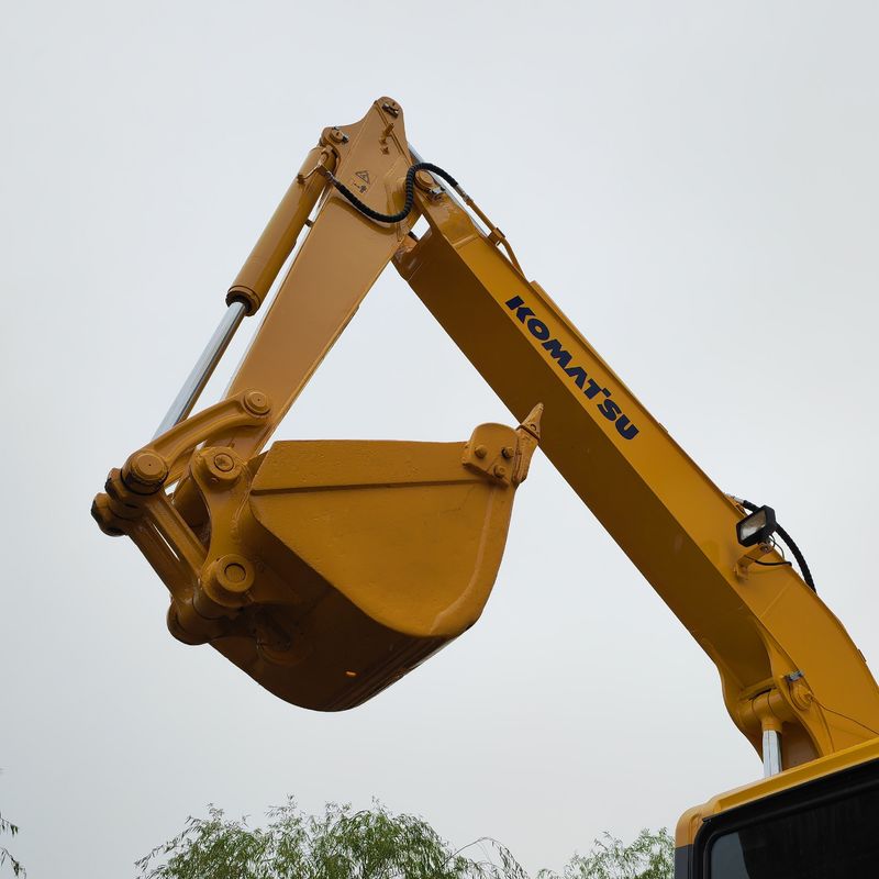Gelber Mini Gebrauchtbagger 6T Gebrauchtkomatsu Pc60 Originalfarbe