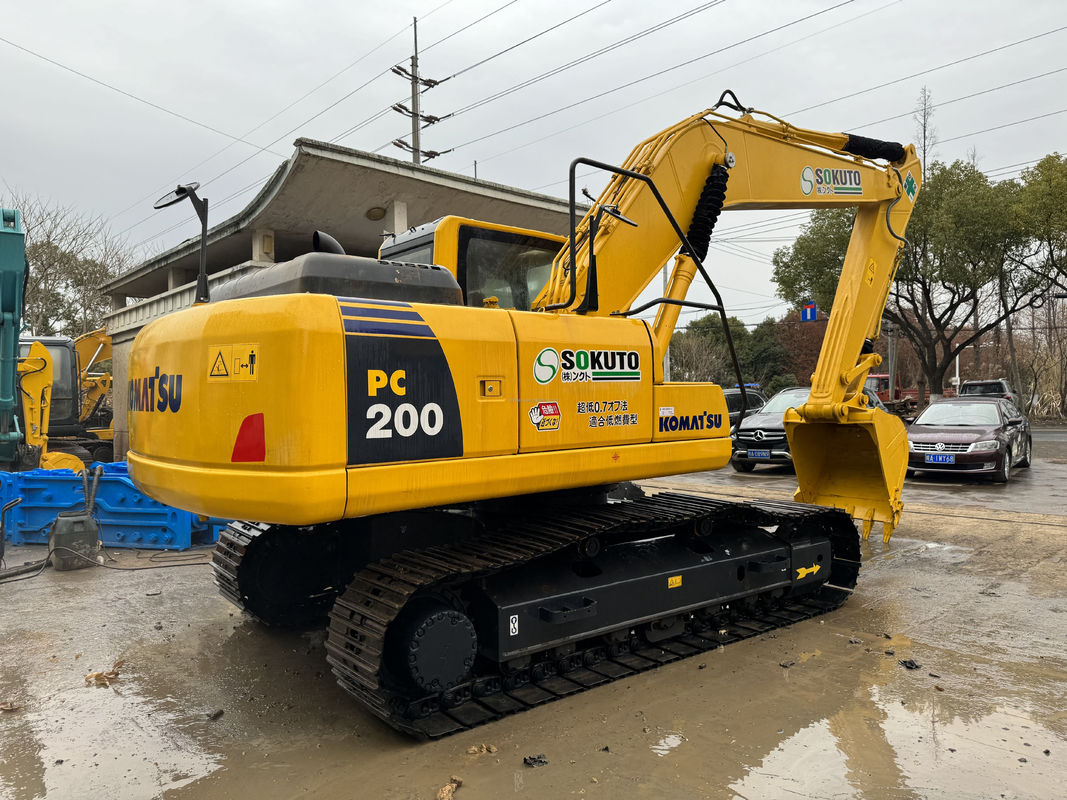 20 Tonnen Originalfarbe Gebraucht Bagger Gebraucht Komatsu PC200 Baugraber