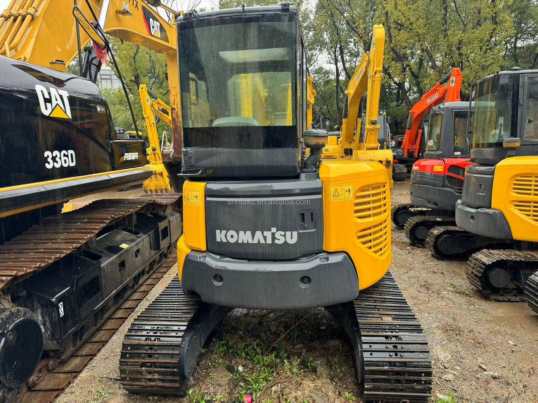 5.5T Gebrauchtes Minibagger Gebrauchtes Bagger Gebrauchtes Komatsu Pc55 2450mm 1760mm 0,15m3