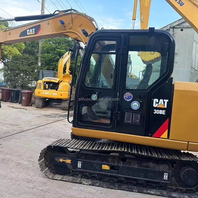 Schwermaschinengraufer CAT 308E Gebrauchtbagger Katze 308e geringe Arbeitszeit