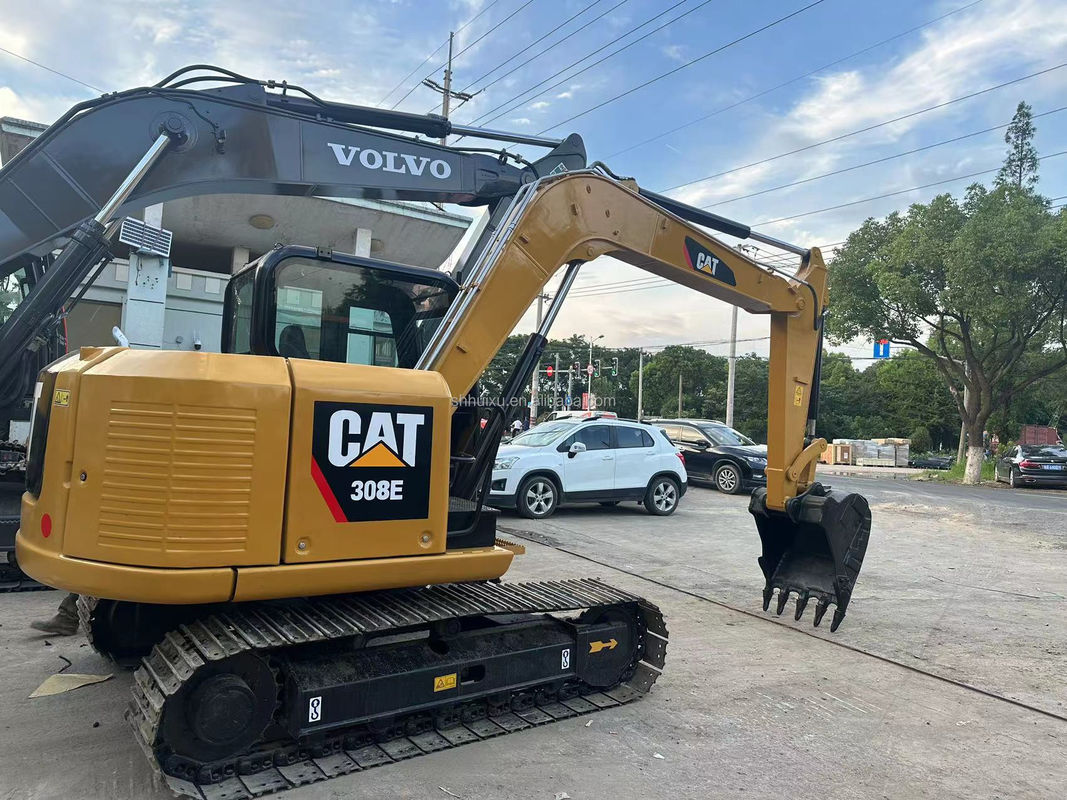 Schwermaschinengraufer CAT 308E Gebrauchtbagger Katze 308e geringe Arbeitszeit