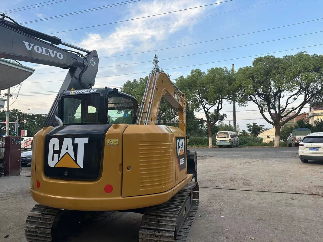 Schwermaschinengraufer CAT 308E Gebrauchtbagger Katze 308e geringe Arbeitszeit