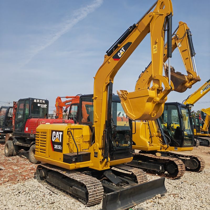 Gebrauchte Bagger CAT 305.5E 5 Tonnen Gebrauchtbagger billig CAT 305.5 Sonstige Baumaschinen mit EPA-Zertifikat