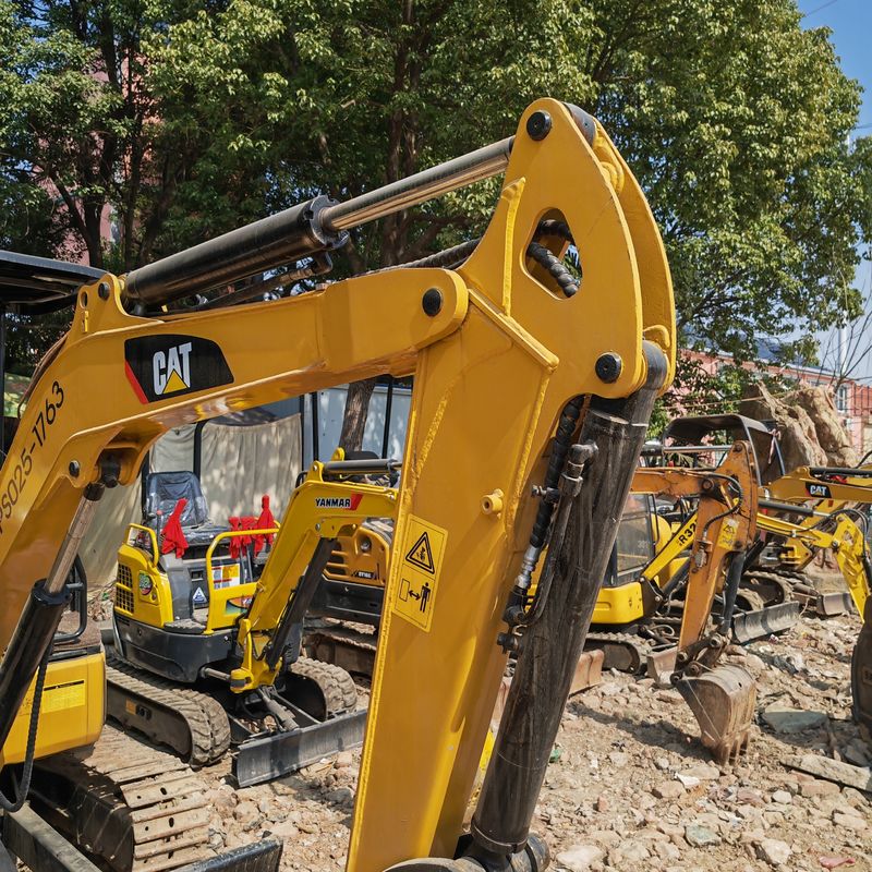 Gebraucht Bagger Mini Cat 303/Second Hand Original Motor Cat 303 mit günstigem Preis zum Verkauf