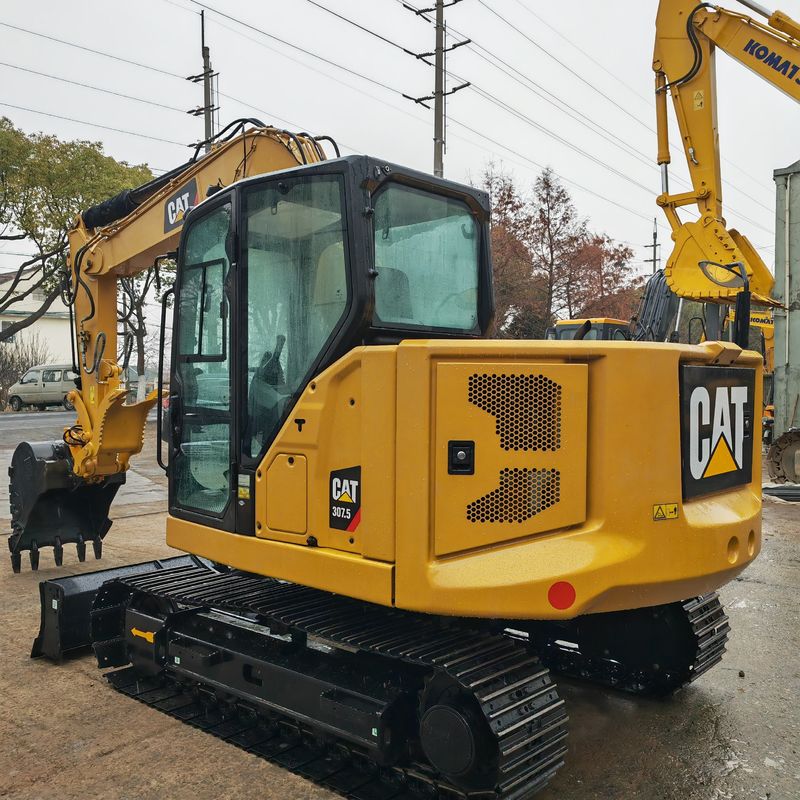 Kleine, gebrauchte, 7 Tonnen starke Baggermaschine CAT 307.5 zum Verkauf 306 307.5 308 in gutem Zustand