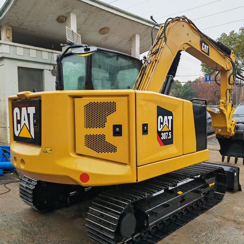 Kleine, gebrauchte, 7 Tonnen starke Baggermaschine CAT 307.5 zum Verkauf 306 307.5 308 in gutem Zustand