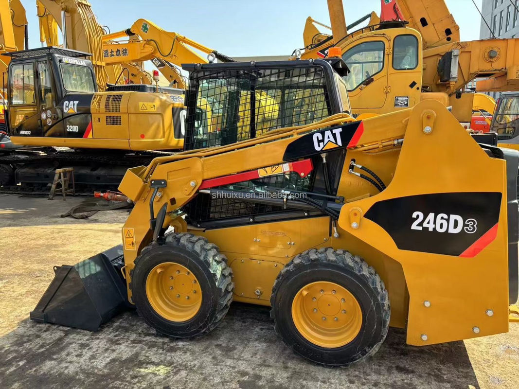Caterpillar 246D Skid Steer Gebraucht Cat 246C Skid Steer Ladegerät