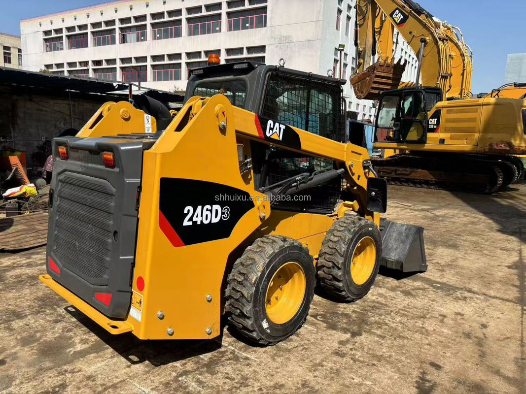 Caterpillar 246D Skid Steer Gebraucht Cat 246C Skid Steer Ladegerät