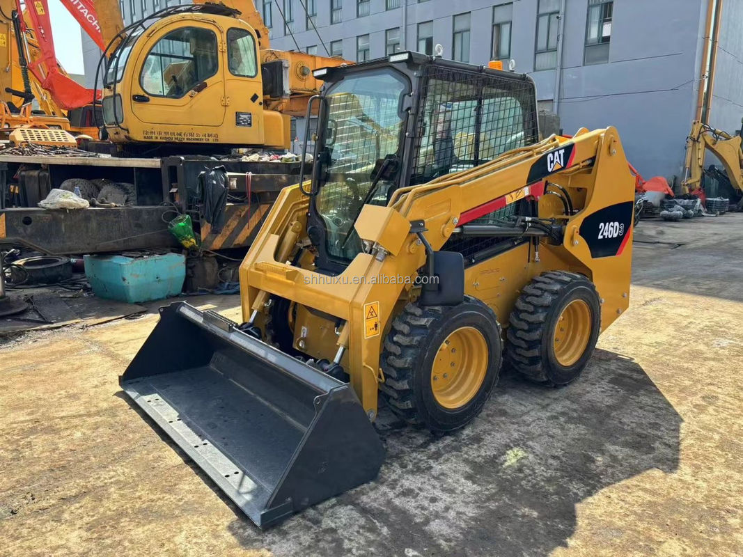 Caterpillar 246D Skid Steer Gebraucht Cat 246C Skid Steer Ladegerät