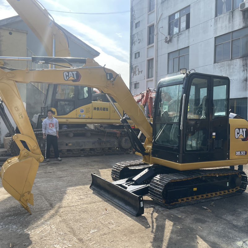 5 Tonnen gebrauchtes Bagger CAT305.5E mit günstigem Preis in China verkauft