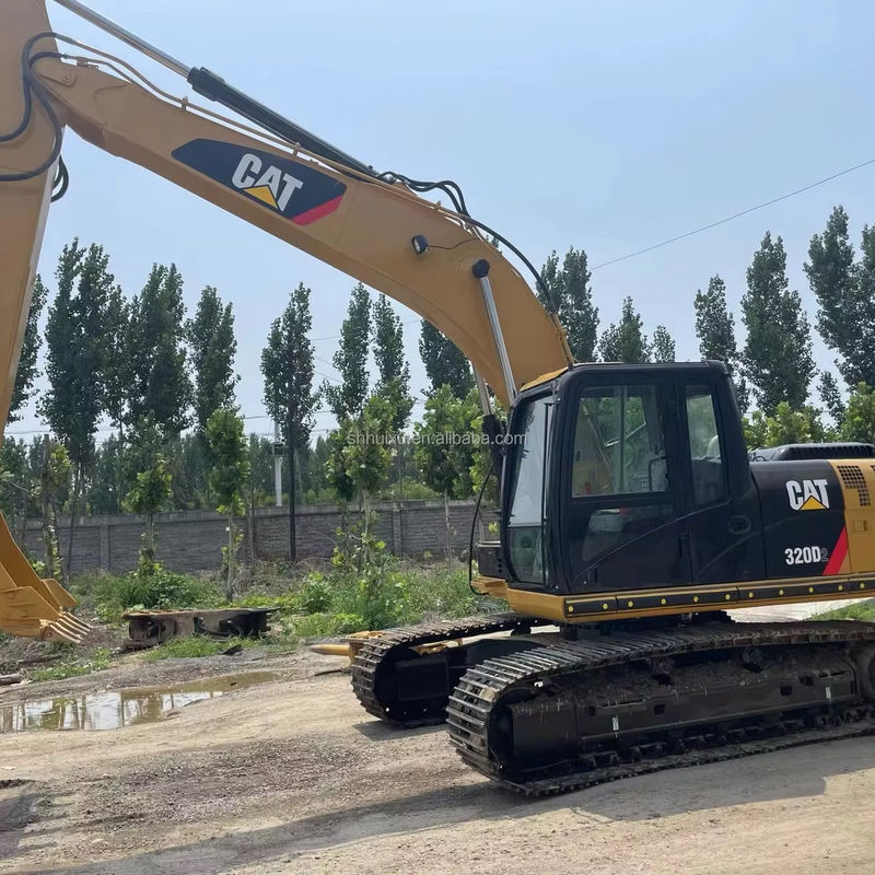 Originalfarbe benutzte Bagger Katze 320d in China Shanghai gebrauchte Katze 320d zum Verkauf