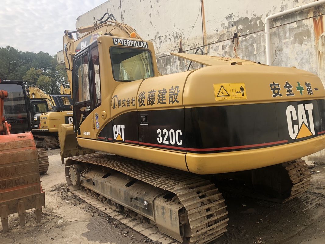 Originalfarbe benutzte Bagger Katze 320d in China Shanghai gebrauchte Katze 320d zum Verkauf