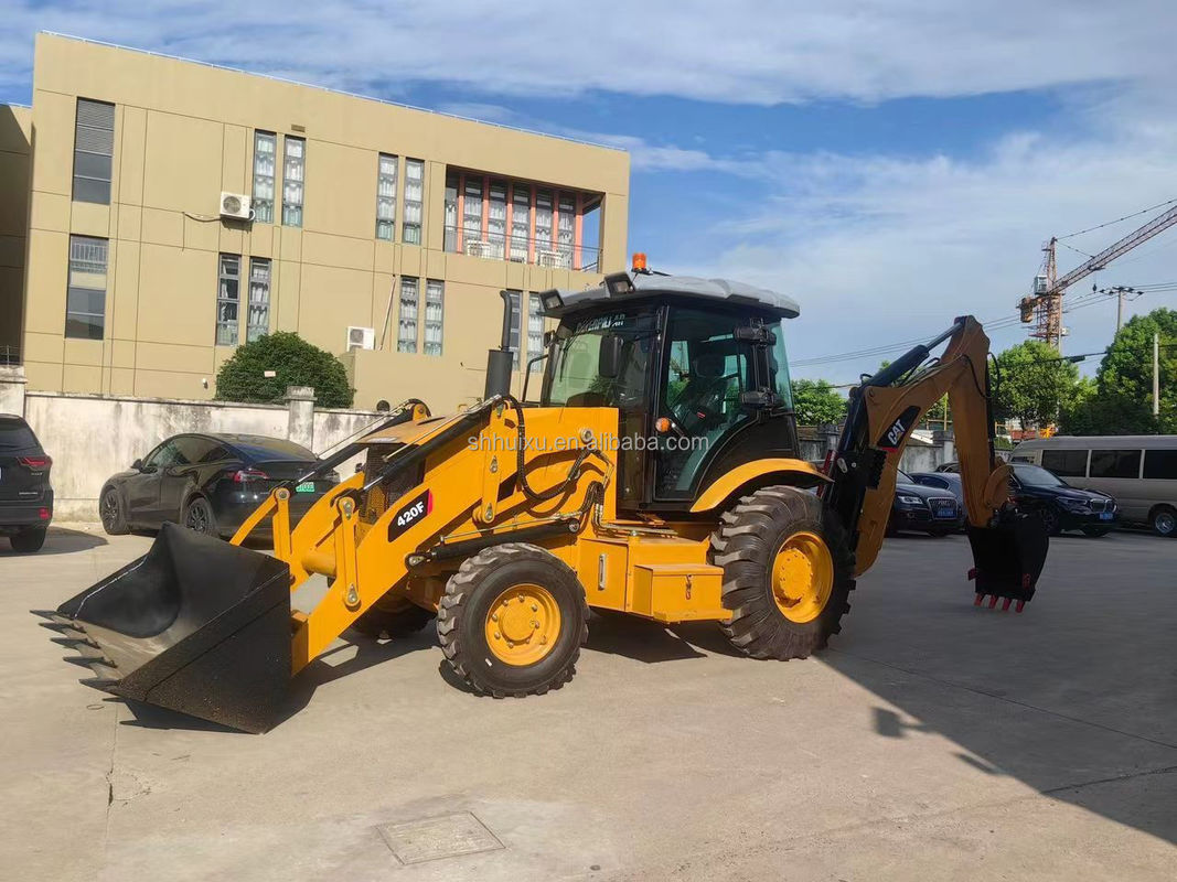Gebrauchte Baumaschinen cat 420f/ Originalfarbe günstiger Preis cat 420f zum Verkauf