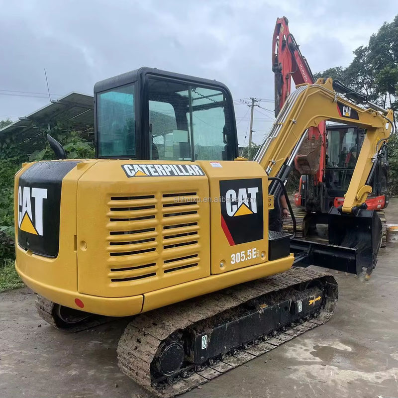 China billige Baggermaschine CAT 305,5E2 5T Minibagger Gebrauchtbagger Bau