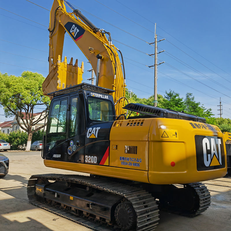 20 Tonnen gebrauchtes Bagger Cat320d/Second-Hand hochwertiges Krabbelbagger Cat320d mit geringer Arbeitszeit zum Verkauf