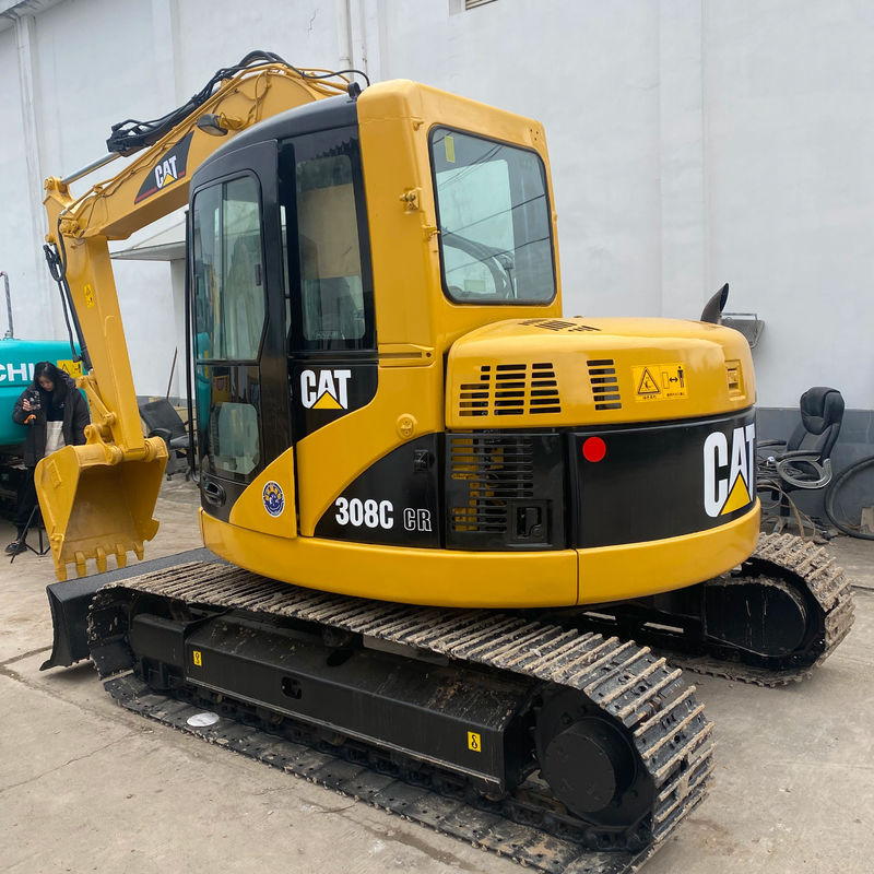 8 TONNEN GEBRAUCHTER KREISER EXKAVATOR CAT 308C Zweithander CAT 308C IN ORIGINALKOLOR