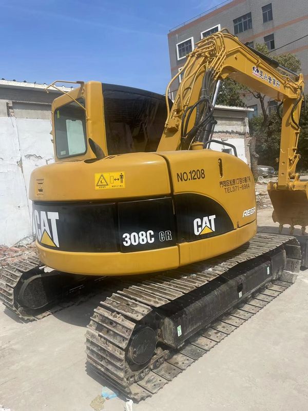 8 TONNEN GEBRAUCHTER KREISER EXKAVATOR CAT 308C Zweithander CAT 308C IN ORIGINALKOLOR