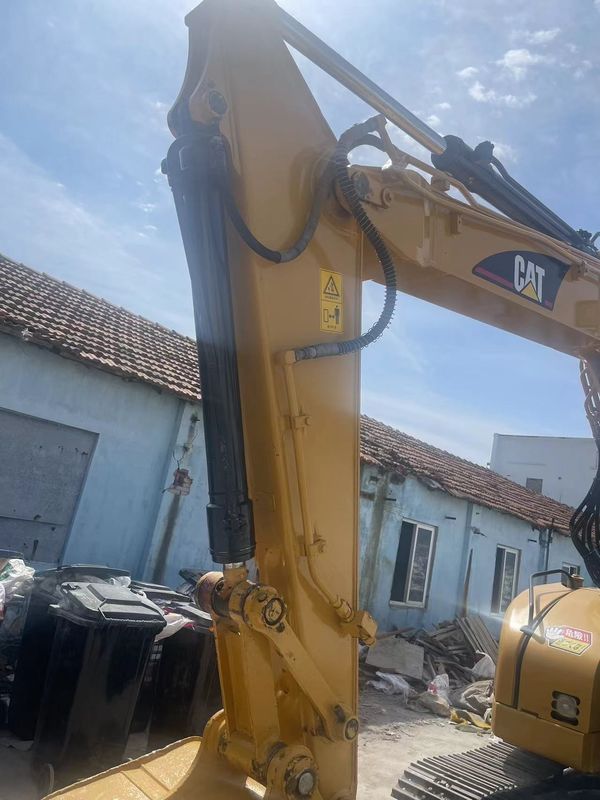 8 TONNEN GEBRAUCHTER KREISER EXKAVATOR CAT 308C Zweithander CAT 308C IN ORIGINALKOLOR