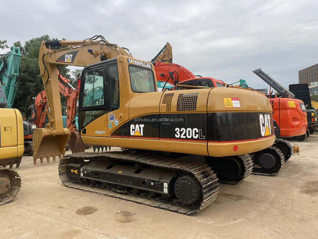 CAT320GC Gebraucht Katzenbagger Original in gutem Zustand 20,5 Tonnen Crawler in Bewegung