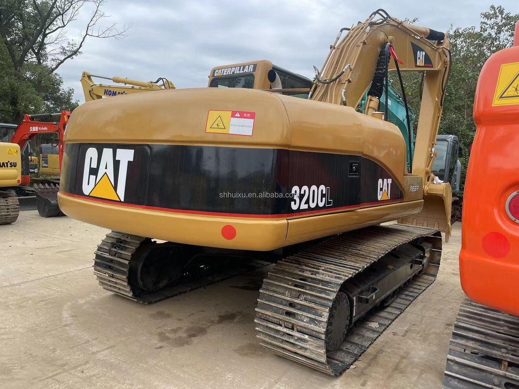 CAT320GC Gebraucht Katzenbagger Original in gutem Zustand 20,5 Tonnen Crawler in Bewegung