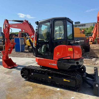 6500kg Gebraucht-Baumaschinen Kubota Kx165 Bekleidungsgeschäfte