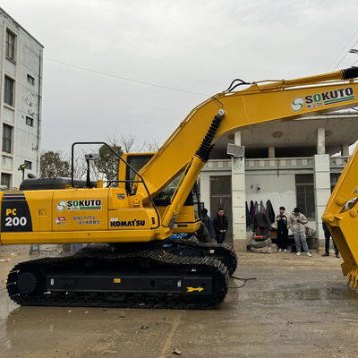 20 Tonnen Originalfarbe Gebraucht Bagger Gebraucht Komatsu PC200 Baugraber